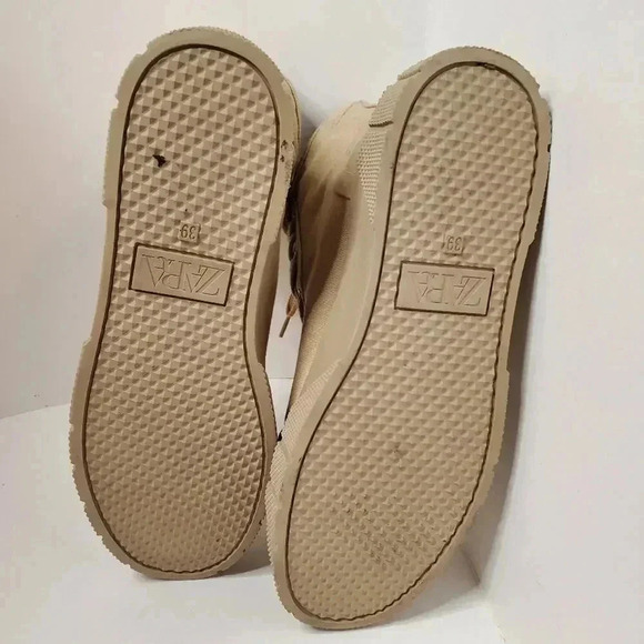 ZARA HIGH-TOP SNEAKERS size 39 - Picture 10 of 13